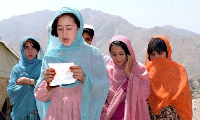 Afghanische Mädchen