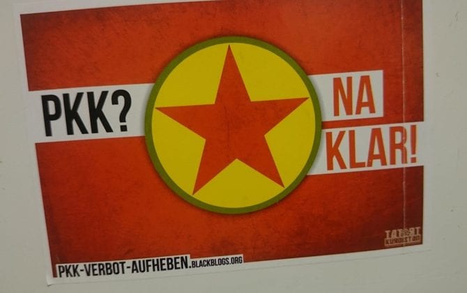 PKK-Fahne