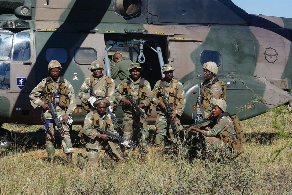 Südafrikanische Armee