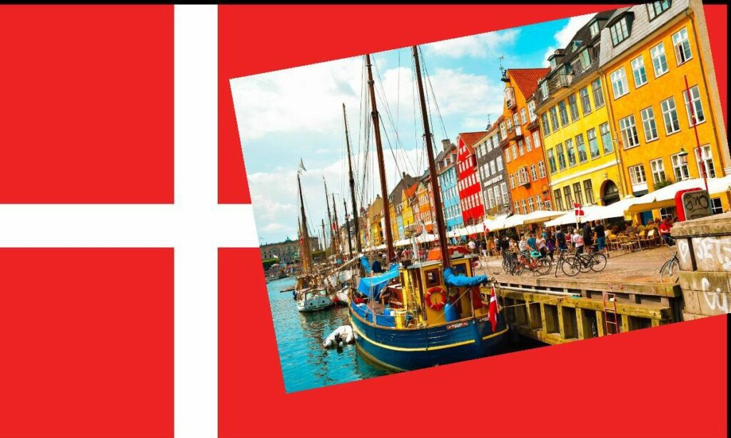 Dänemark / Fotomontage