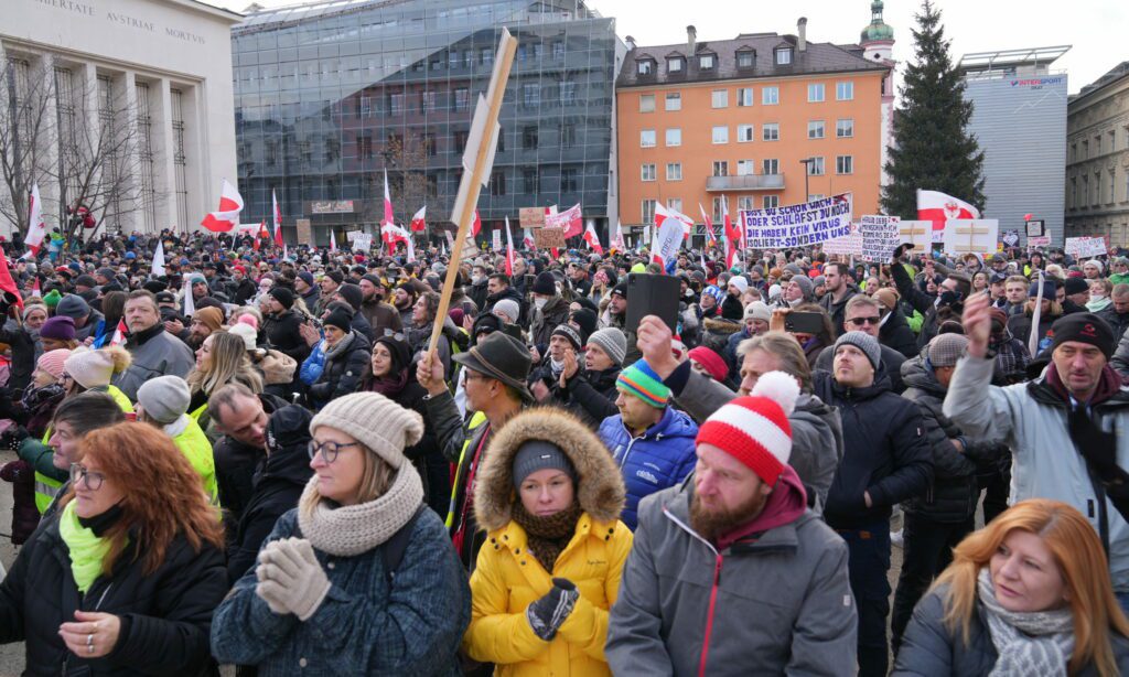 Demo Innsbruck 9. Jänner