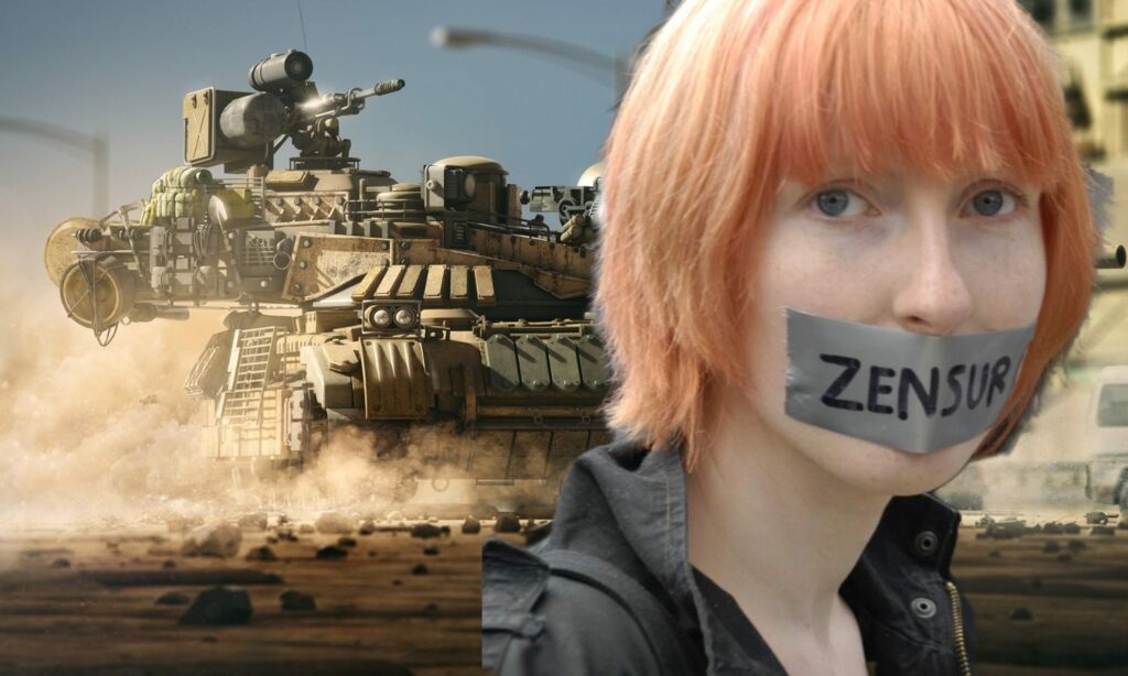 Panzer und Zensur