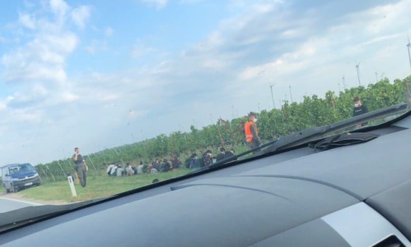 Illegale Einreisende im Burgenland