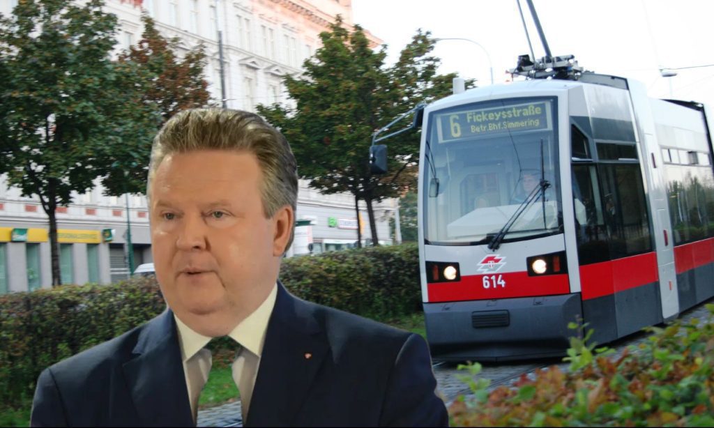 Michael Ludwig und Straßenbahn