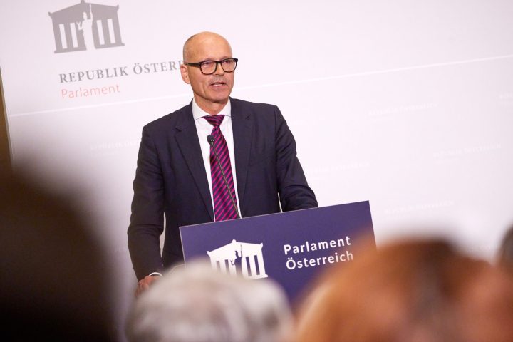 Vortrag von Nationalratsabgeordneter Harald Stefan (FPÖ)