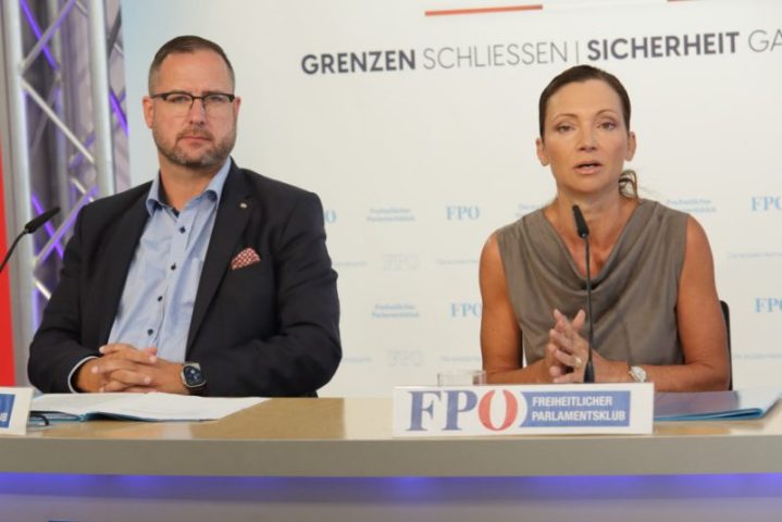 Christian Hafenecker und Susanne Fürst